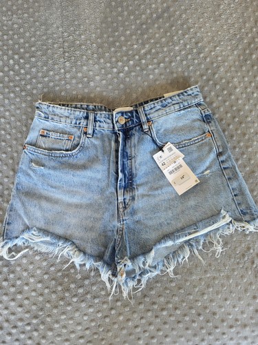 Zara women light blue denim - women's,