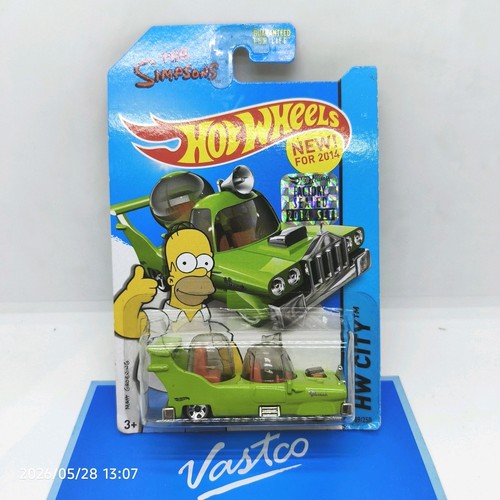 Hot wheels the homer green - homer,