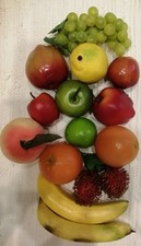 15 PIECES ARTIFICIAL FRUIT.