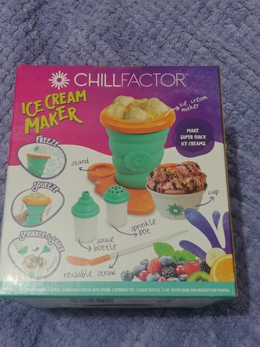 Chillfactor ice cream maker - ice,