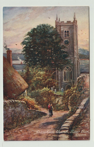 Tuck oilette postcard - oilette,