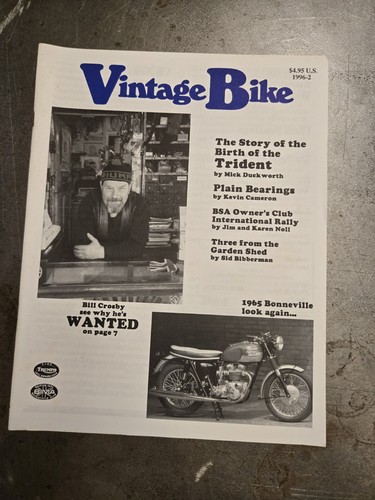Vintage bike magazine 1996 - magazine,
