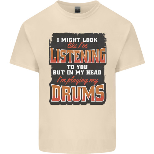 Head m playing - in, drums
