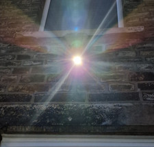 FAULTY Luceco LED Twin PIR Exterior Wall Light IP44 10W - ONLY 1 LIGHT WORKING