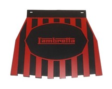 Lambretta Mudflap Red & Black