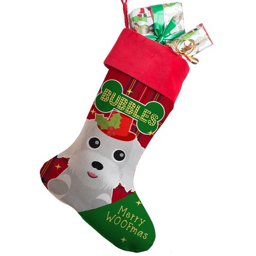Personalised dog christmas - dog,