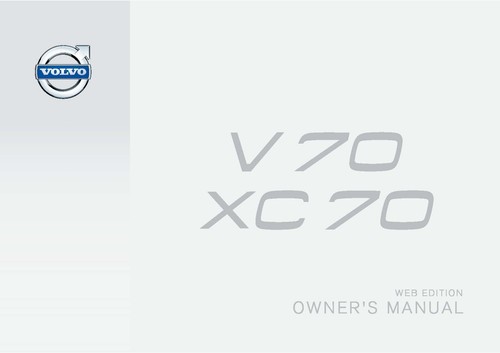 Volvo v70 owners manual - volvo,