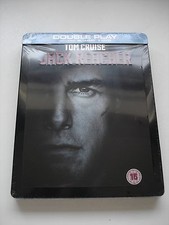 JACK REACHER - Entertainment Store Blu Ray Steelbook ERROR VERSION  NEW & SEALED