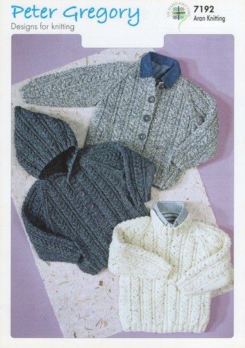 Peter gregory knitting pattern - gregory,