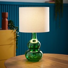 Aida Bubble Glass Table Lamp