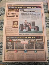 VINTAGE FERGUSON 35 TRACTOR -