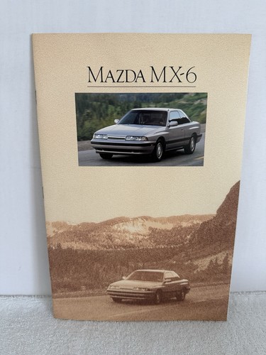 1990 mazda sales brochure - mx-6,