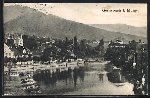 Gernsbach town view with - gernsbach,,
