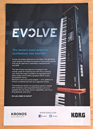 Korg kronos music workstation - korg,