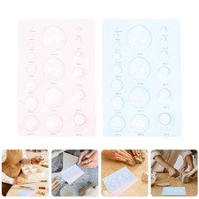  8 PCS Quilling Mold Clay Molds for Jewelry Making Measuring Tool