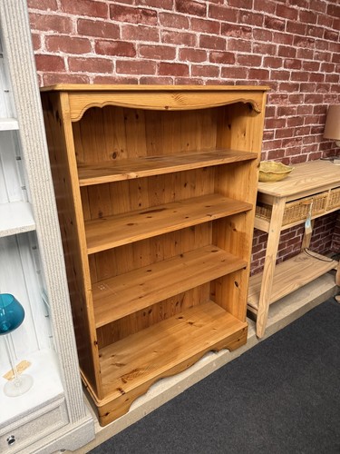 Pine bookcase - pine,