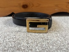 Black Gucci Square Rectangle G