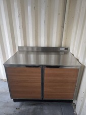 Salad Fridge Prep Station Stainless Steel