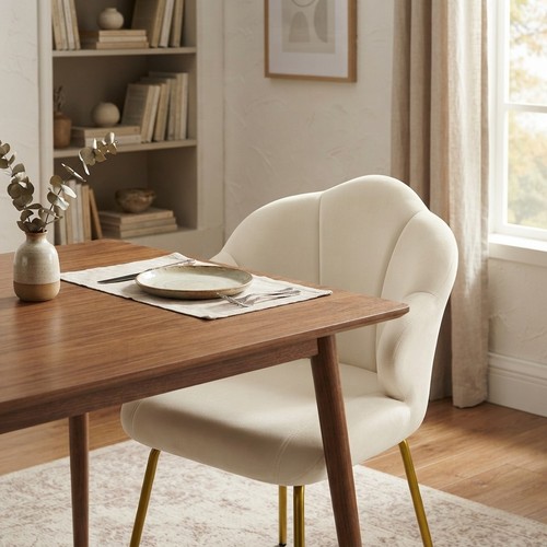 Luxurious beige velvet - luxurious,