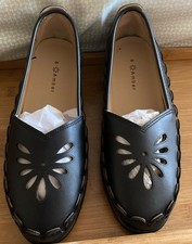 Ladies amber flat - amber, 8