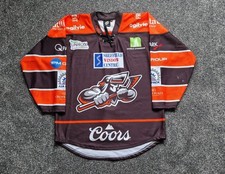 Sheffield Steelers Challenge Cup (black) Jersey 22/23 - Kevin Shulze 28 2XL - GW