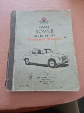 Rover P4 60 75 90 105 1950 -