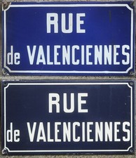 Old vintage French enamel