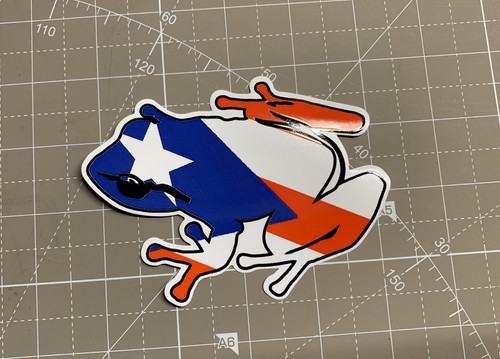 Puerto rico flag - rico, on