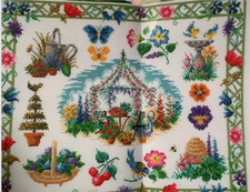 GIANT LARGE Various Design Cross stitch chart multiple choice drop down menu