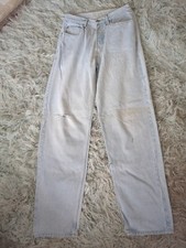 Mens Levi 652 Ripped Jeans Size 30w 34L