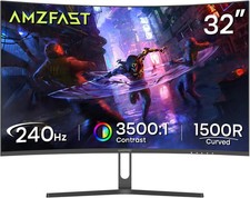 Amzfast 32-Inch 240Hz Curved