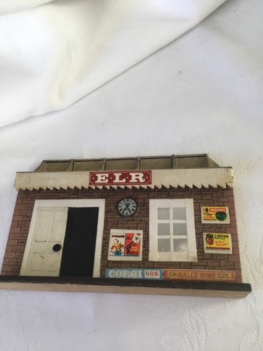 Corgi model railway platform