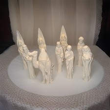 Vintage white glazed Ceramic