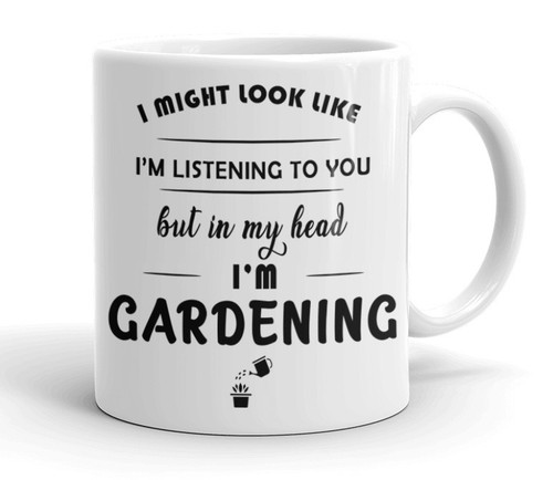 Funny head mug - “in, my