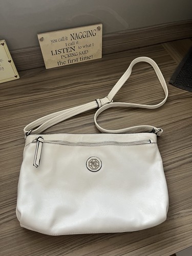 White marina galati shoulder - white,
