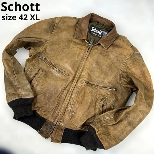Usa schott leather flight - 80,