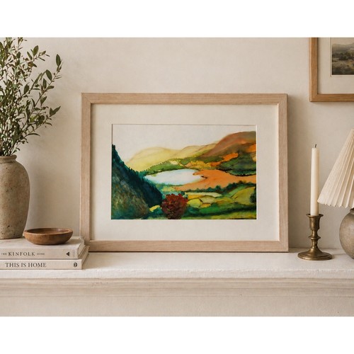Original watercolour easedale - original,