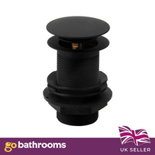 Black Pop Up Basin Waste