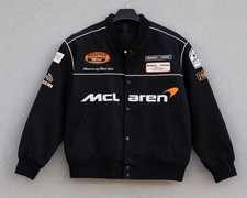 McLaren F1 Racing Bomber Jacket Vintage Motorsport Team Jacket