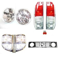Toyota Land Cruiser 70 Series 76 77 Front Grill Headlight Tail Lamp Corner Set H