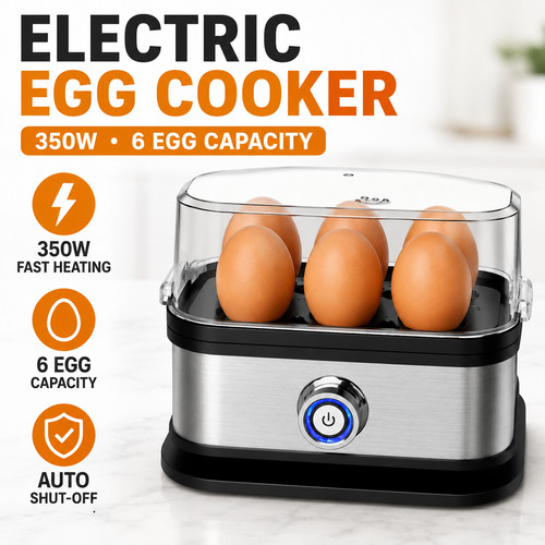 Electric egg cooker - egg,