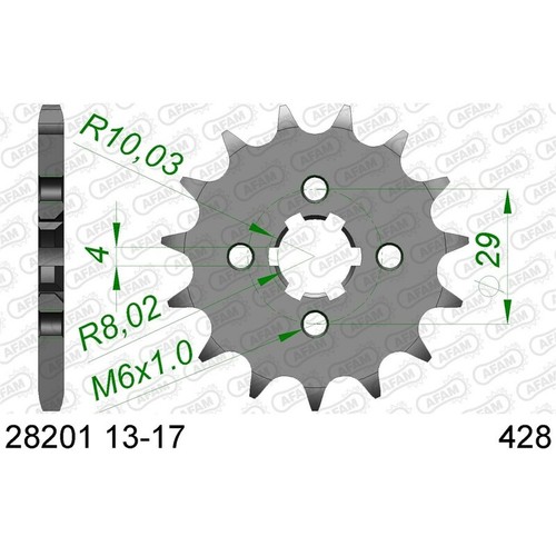 38456 standard steel pinion - 38456-standard,