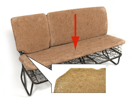 Middle seat pad - seat,