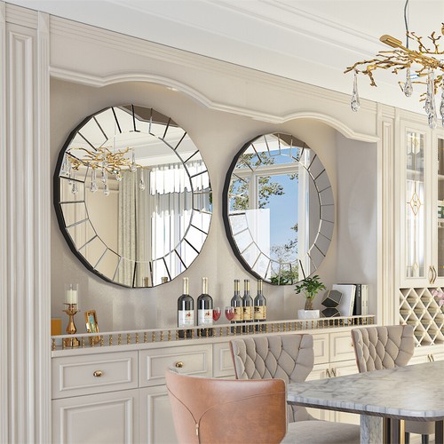 Large modern design - large, round