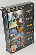 25 Years of UBISOFT -Used  5 Classic PC Games  4 x Sealed 1 x Open