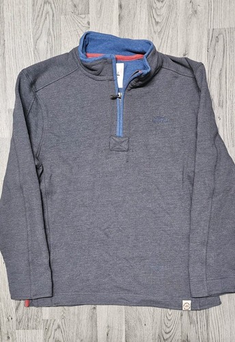 Weird fish mens grey zip - 1/4,