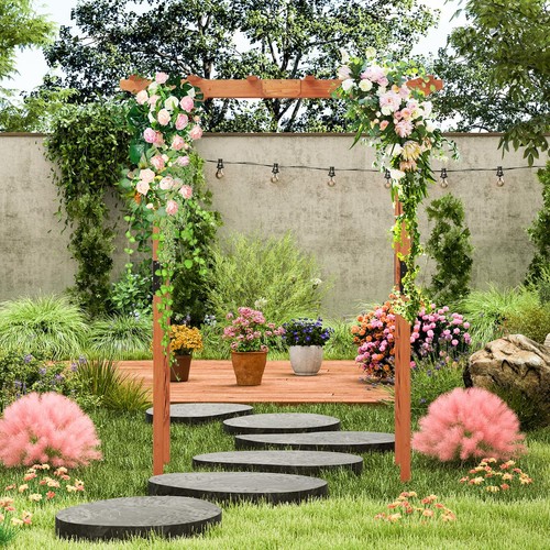 Garden arbor arch - arbor,