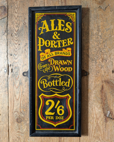Ales porter pub sign - sign,