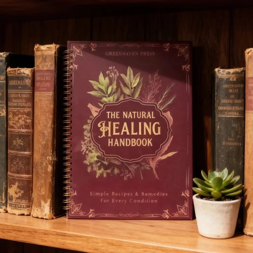 Natural healing handbook - healing,