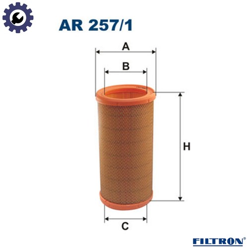 Air filter 257 - air, ar